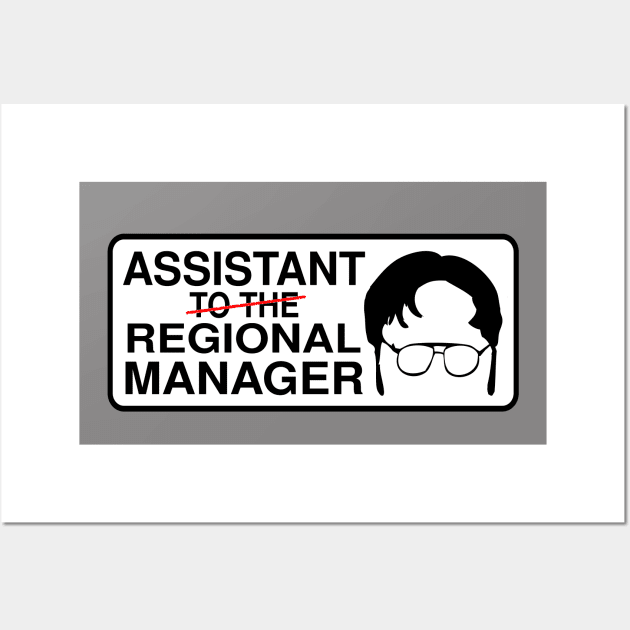 Assistant Regional Manager Wall Art by KkiloTRE